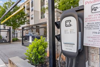 Electric car charging stations